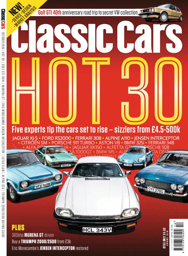 Журнал Classic Cars, october 2016